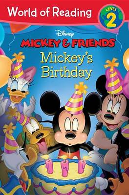 Book cover for Mickey & Friends Mickey's Birthday