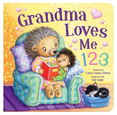 Book cover for Grandma Loves Me 123 Mini