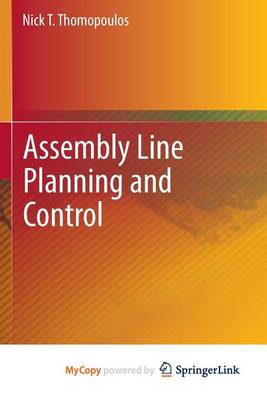 Book cover for Assembly Line Planning and Control