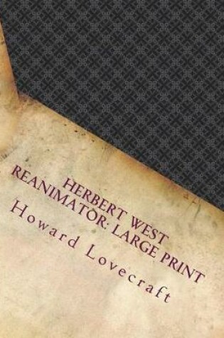 Cover of Herbert West Reanimator
