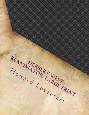 Book cover for Herbert West Reanimator
