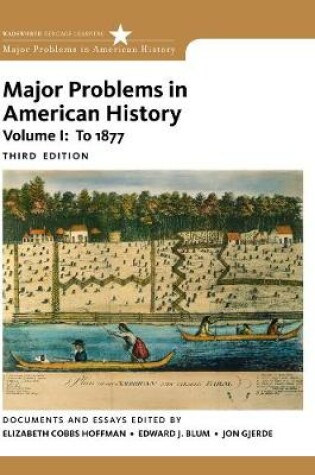 Cover of Major Problems in American History, Volume I
