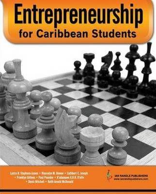 Book cover for Entrepreneurship for Caribbean Students