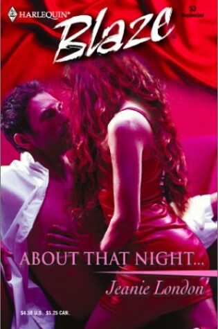 Cover of About That Night...