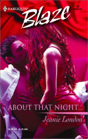 Cover of About That Night...