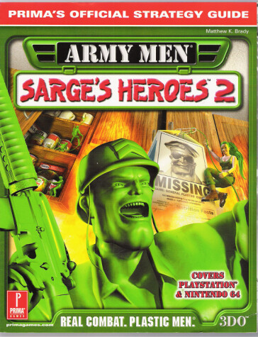 Book cover for Army Men, Sarge's Heroes 2