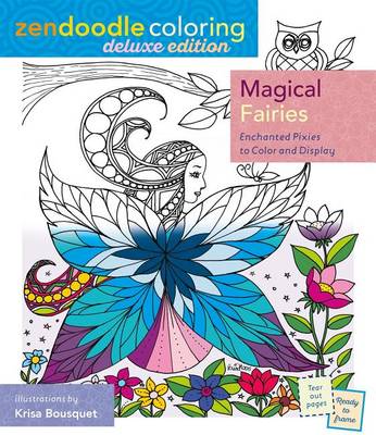 Book cover for Zendoodle Coloring: Magical Fairies