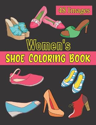 Book cover for Women's Shoe Coloring Book