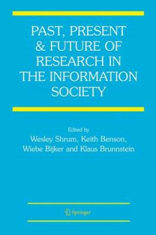 Cover of Past, Present and Future of Research in the Information Society