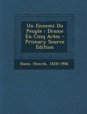 Book cover for Un Ennemi Du Peuple