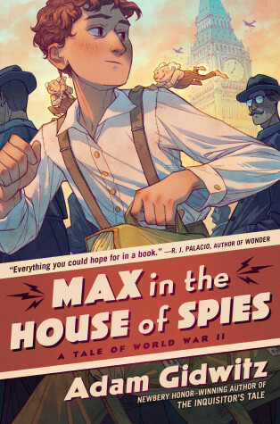 Book cover for Max in the House of Spies