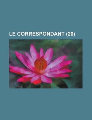 Book cover for Le Correspondant (20)