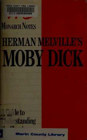 Book cover for Herman Melville's "Moby Dick"