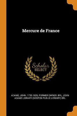 Book cover for Mercure de France