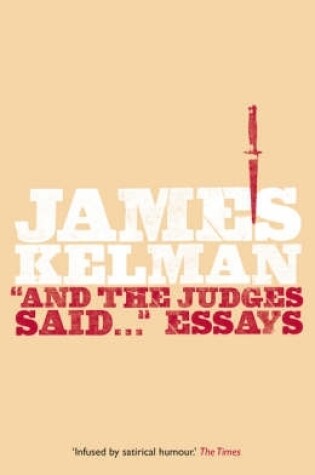 Cover of And the Judges Said...
