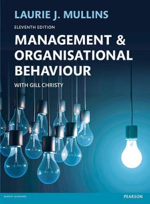 Book cover for Management and Organisational Behaviour 11th edn
