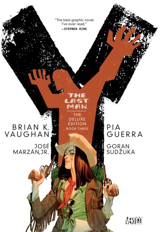 Book cover for Y: The Last Man: Deluxe Edition Book Three