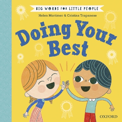 Book cover for Big Words for Little People Doing Your Best