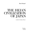 Book cover for Heian Civilization of Japan