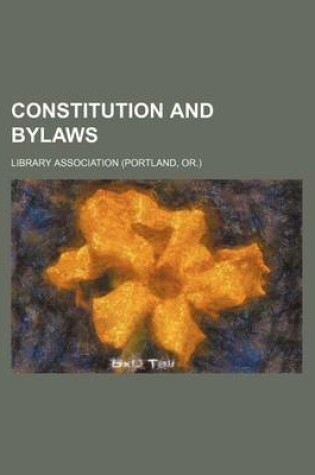 Cover of Constitution and Bylaws