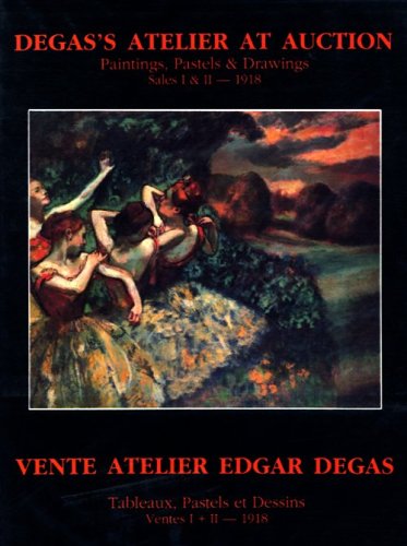 Book cover for Degas's Atelier at Auction