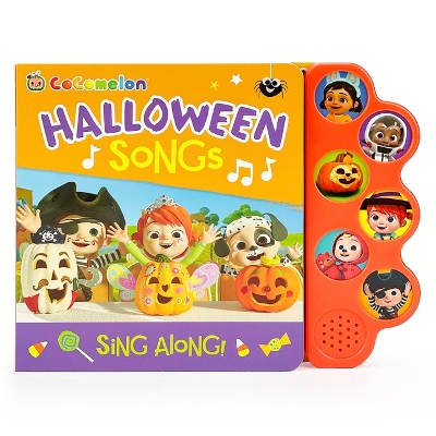 Book cover for Cocomelon Halloween Songs