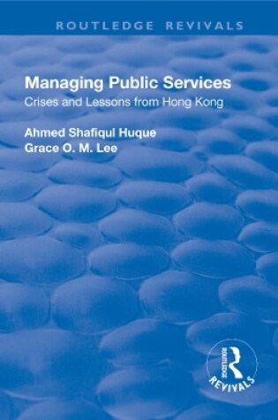 Cover of Managing Public Services