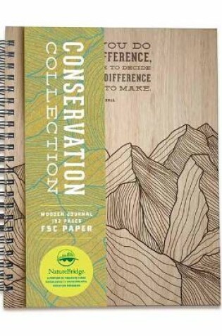Cover of Conservation Wooden Journal
