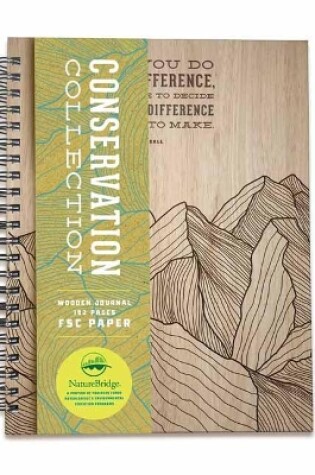 Cover of Conservation Wooden Journal