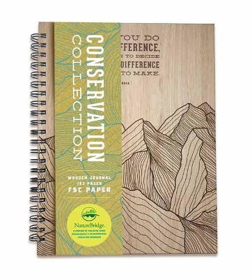 Book cover for Conservation Wooden Journal