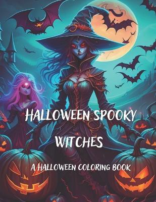 Book cover for Halloween Spooky Witches
