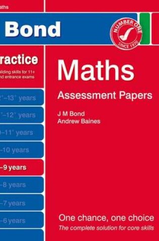 Cover of Bond Assessment Papers Maths 8-9 Yrs