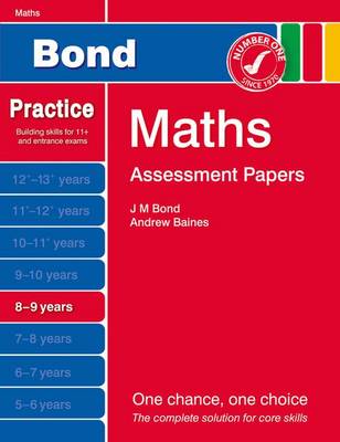 Book cover for Bond Assessment Papers Maths 8-9 Yrs