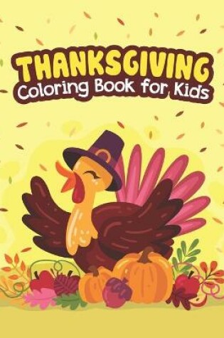 Cover of Thanksgiving Coloring Book for Kids