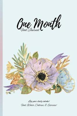 Book cover for One Month Food Journal