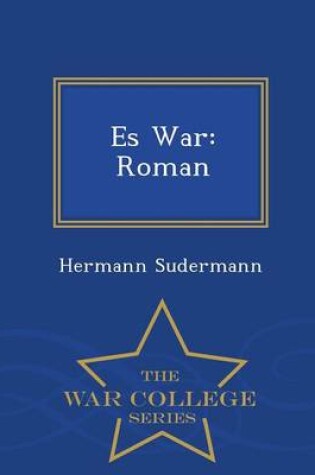 Cover of Es War