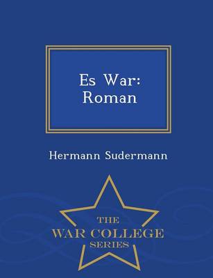 Book cover for Es War