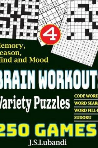 Cover of BRAIN WORKOUTS Variety Puzzles 4