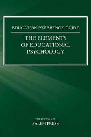 Cover of The Elements of Educational Psychology