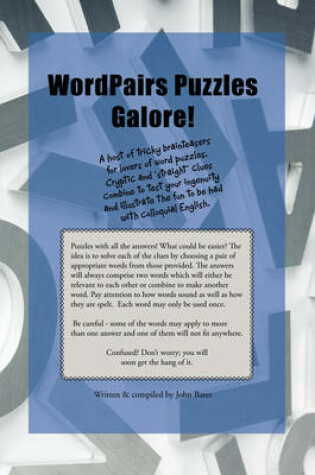 Cover of WordPairs Puzzles Galore!