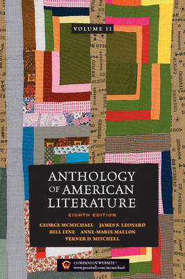 Book cover for Anthology of American Literature, Volume II