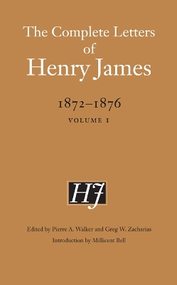 Cover of The Complete Letters of Henry James, 1872-1876