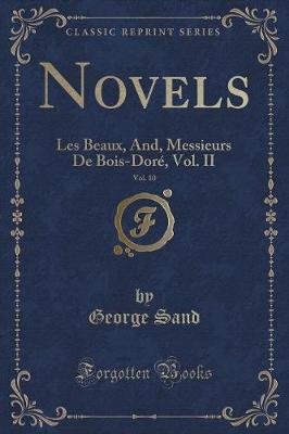 Book cover for Novels, Vol. 10