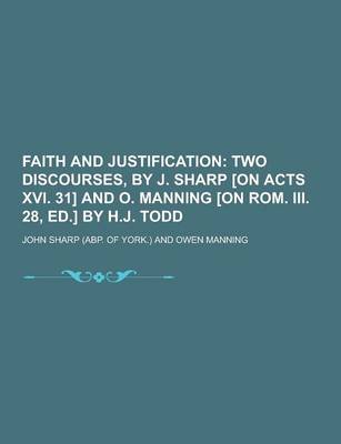 Book cover for Faith and Justification