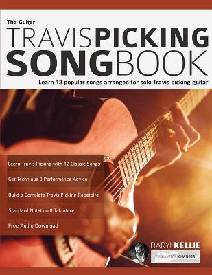 Book cover for The Guitar Travis Picking Songbook