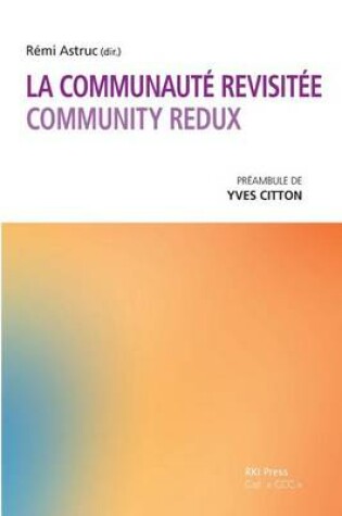 Cover of La Communaute revisitee