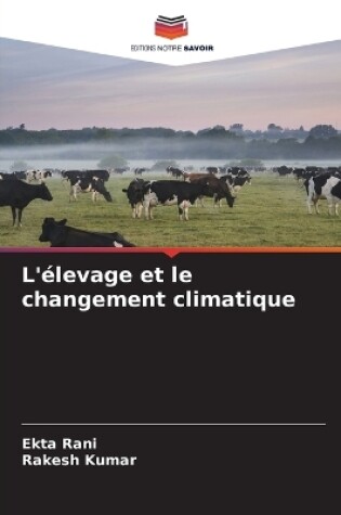 Cover of L'élevage et le changement climatique
