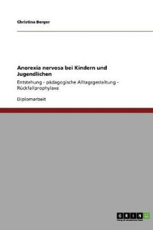 Cover of Anorexia nervosa bei Kindern und Jugendlichen