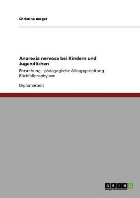 Book cover for Anorexia nervosa bei Kindern und Jugendlichen