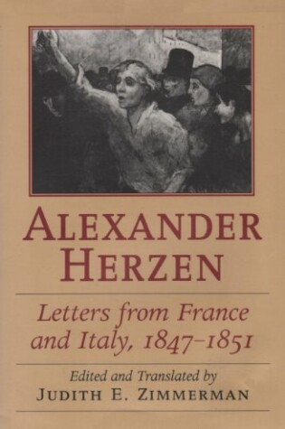 Cover of Letters from France and Italy, 1847-70